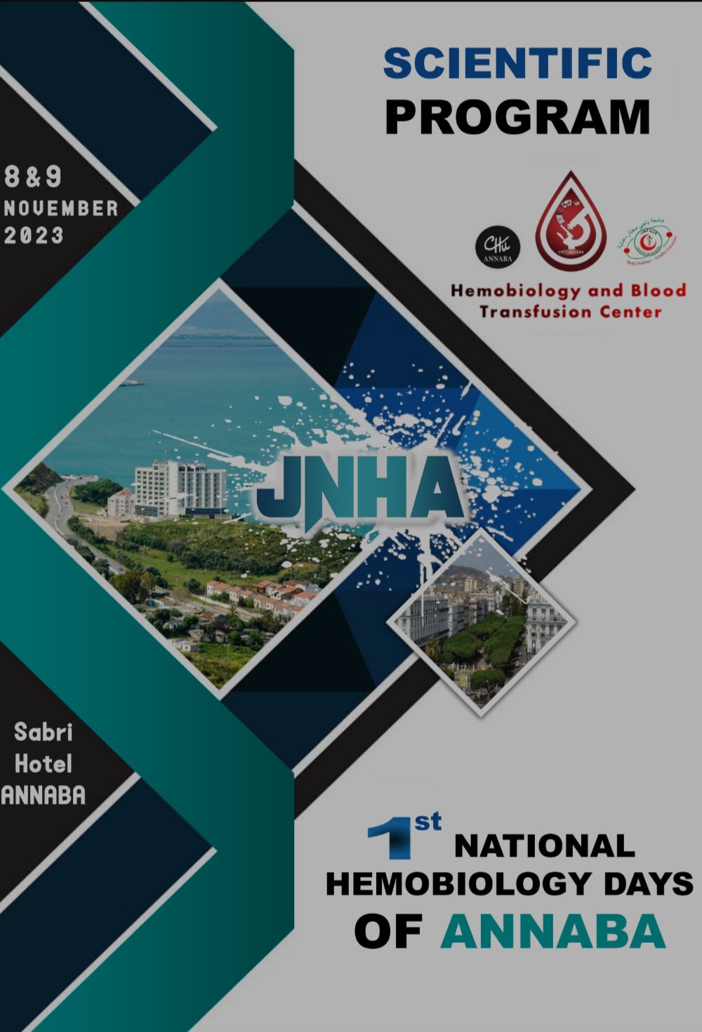 1 ST NATIONAL HEMOBIOLOGY DAYS OF ANNABA – Faculté de Médecine